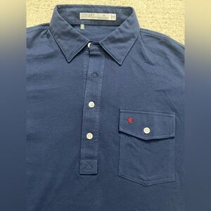 Criquet Organic Cotton Polo- Embroidered On Sleeve